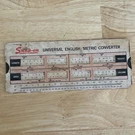 Snap-on English/metric Converter Inches Meters Temperature Slide Rule SS-462 Usa. Fixed Price $21.95.