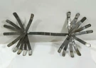 "mac" "FG-50" Double Feeler Gauge For Large Trucks, Buses Points, Plugs, U.s.a.. Fixed Price $24.50.