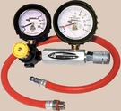 Longacre Leak Down Tester Kit With Dual Analog Gauges And 18-INCH Hose. Fixed Price $147.20.