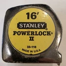 Stanley 16' Powerlock Ii Tape Measure 33-116 Usa. Fixed Price $14.99.