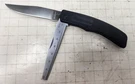 Kershaw Vintage Knife Snap-on Folding Pocket Kai Yafb 27 Japan Black Rubber Grip. Fixed Price $75.95.