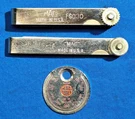 Mac Tools Piece Feeler Gauge Set FG030 & FG-14 Blade And FG25 Spark Plug Gap. Fixed Price $48.49.