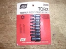 Lisle Torx Tamper Resistant Bit Set #26000 New. Fixed Price $11.99.