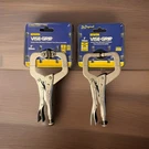 Lot Of 2 Irwin Vice Grips 6" Locking Pliers Clamp -usa 6SP + 6R Brand New. Fixed Price $32.95.