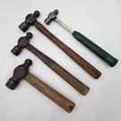 Vintage Ball Peen Hammers Lot Of 4 Wood & Plastic Handles Includes Sk Tools Oz. Fixed Price $29.99.