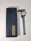 Vintage Central Tool Dial Caliper 6 Inch Hardened Stainless Steel With Case. Fixed Price $40.00.