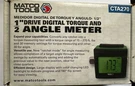 Matco Tools CTA270 1/2" Drive Torque And Angle Meter (AP2043333). Fixed Price $300.00.