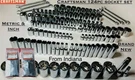 Craftsman 164 Pc 1/4 3/8 1/2 Dr Sae Metric Mm 6PT 12PT Wrench Socket Tool Set. Fixed Price $148.00.