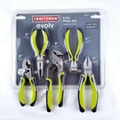Craftsman 5 Piece Pliers Set Diagonal Linesman Long Nose Slip Joint Groove. Fixed Price $54.99.