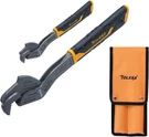 Self Adjusting Pipe Vise Wrench 0.35"-1.7", 2 Pack For Tight Spaces. Fixed Price $50.99.