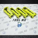 Snap-on Tools Usa New Hi Viz 4PC Offset 45 & Straight Feeler Gauge Blade Sets. Fixed Price $209.95.