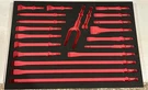 Nos. Snap-on Tools Red Foam Organizer Tray For PHG1020BKFR Air Hammer Bit Set. Fixed Price $99.99.