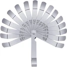 Stainless Steel Feeler Gauge Dual Marked Metric 0.005/ 0.127 - 0.02/ 0.508 Mm. Fixed Price $10.11.