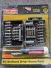 Sears Craftsman Professional Screwdriver Bit Set Hand 32PC Usa 25647 Nos. Fixed Price $45.50.