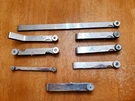 Mac Tools Mixed Chrome Feeler Gauges Usa Lot Of 8. Fixed Price $70.00.