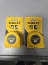 Stanley 3/4" X 16 Ft. Tape Measure 30-495 2 Pack. Fixed Price $20.99.