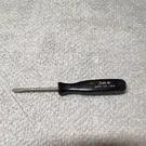 Snap-on SPP-46 Flat/slotted Pocket Clip Screwdriver, Black Handle. Fixed Price $17.99.