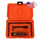 Chapman #7331ORANGE Sae + Mm Allen Hex Screwdriver Bit Set Usa Made Mfg Direct. Fixed Price $79.00.
