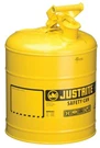 New Justrite 7150200 Gal Yellow Steel Type Safety Can Diesel 2576726. Fixed Price $74.69.
