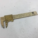 Vintage 1972 Wesco Slide Rule For Cross Bearing Yoke Pto Automotive 200030. Fixed Price $29.99.