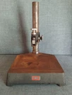 Starrett No. 653 Comparator Indicator Stand 8" X 9" W/ 9-1/2" Column. Fixed Price $146.53.