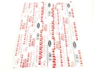 10PCS Plastigage Red Main Rod Bearing Clearance Gauge Indicator Tool .002-.006. Fixed Price $49.99.