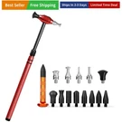 Car Paintless Dent Repair Tools Leveling Telescopic Hammer With Rubber 9 Head.... Fixed Price $28.75.