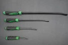 Matco Tools Pry Bar Set 4- Piece Curved Tip Strike Handle (green) PBSG4C No Tray. Fixed Price $180.00.
