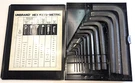 Unbrako Hex Key Metric Wrenches No 53 Incomplete Set (3 Missing). Fixed Price $25.00.