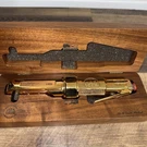 Mac Tools 24K Gold Plated 3/8 Air Ratchet John Force 1997 #1493 Ltd Ed. Desc. Fixed Price $202.50.