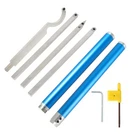 8 Pack Carbide Tipped Wood Turning Tools Set Lathe Rougher Finisher New. Fixed Price $59.58.