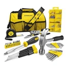 Stanley STMT74101 38PC Mixed Tool Home Repair Household Set W/ Tote Case. Fixed Price $56.33.