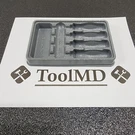 Snap-on Tools 4PC Mini Screwdriver / Pick Organizer Tray Only PAKTY070. Fixed Price $29.95.