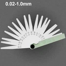0.02-1.00MM 17 Blades Feeler Gauge Metric Gap Filler Gage Measurment Tool For. Fixed Price $5.36.
