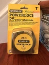 Stanley 33-425 25-FOOT Powerlock Tape Measure Original Pkg.*vintage*. Fixed Price $47.00.