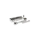 Crescent CSWS1C 25-PC. 1/4"-DRIVE 6-POINT Sae/metric Mechanics Tool Set Nib!!. Fixed Price $39.99.