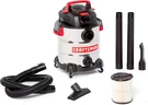 Craftsman CMXEVBE17155 10 Gallon 6.0 Peak Hp Stainless Steel Wet Dry Vac, Portab. Fixed Price $182.49.