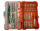 40PC Impact Drill Bits, Socket Adapters, Screws And Nut Drivers Tool Set In Case. Fixed Price $39.95.