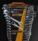 Gearwrench 16 Piece Flex Head Combination Ratcheting Set Metric - KD9902. Fixed Price $285.00.