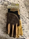 Mechanix Wear -securefit Canvas Leather Utility Gloves-padded Palm. Fixed Price $14.99.