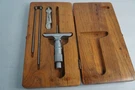 Vintage Craftsman 0-3" Machinists Depth Micrometer Set Dj Wood Box Usa. Fixed Price $27.00.