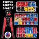 280/1200X Insulated Spade Splice Terminals Crimp Butt Electrical Wire Connectors. Fixed Price $50.92.