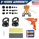 34PCS Car Body Dent Puller Tool Paintless Hail Damage Remover Repair Kit New. Fixed Price $18.89.