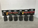 New Gearwrench 3/4 6PT Impact Socket 6PC. Size And Pn In Description. Fixed Price $70.00.