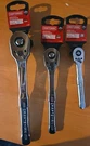 Craftsman Low Profile 72 Tooth Ratchet Set - 1/4", 3/8", 1/2" New Packaging. Fixed Price $59.99.
