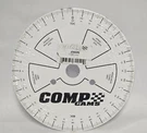 Comp Cams 4790CPG, One White Wheel Steel Degree 9" Sportsman Performance Par. Fixed Price $46.77.