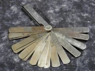 Blue Point FB325A Feeler Gage Gauge Set Blades .025-.024 Sae/metric .635-.610. Fixed Price $15.00.