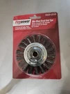 Firepower 1423-2113 Inch 1/4 Knot Type Wire Wheel Brush 5/8 Arbor Grinder. Fixed Price $14.99.
