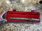 Snap-on TQFR50 Click Torque Wrench Ratcheting Adjustable. Fixed Price $200.00.
