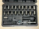 Stanley 41-PIECE 1/4" Drive Sae/metric Mechanics Tool Set With Case, #STMT74860. Fixed Price $24.00.